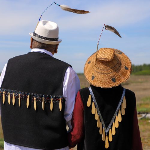 Tsawwassen First Nation Members in Regalia, 2018 - 4